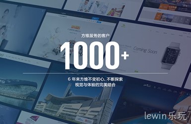 点击查看lewin乐玩网站建设案例